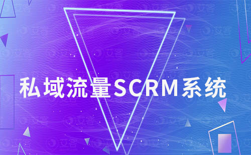 电商企业做私域流量选择什么SCRM系统好