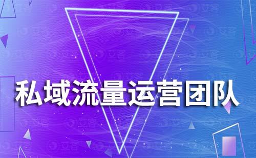 企业私域流量运营团队怎么搭建